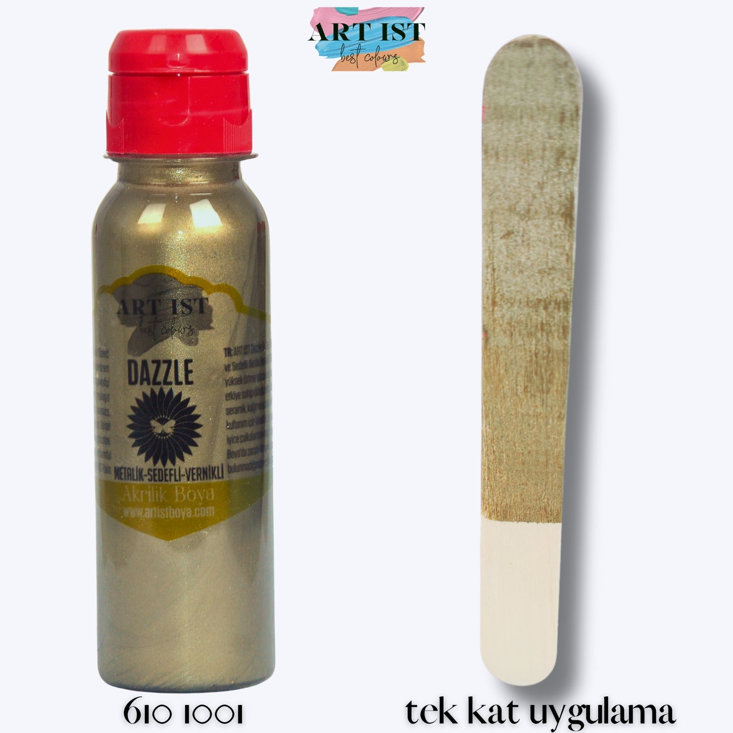 DAZZLE Metalik Sedefli ve Vernikli Boyalar