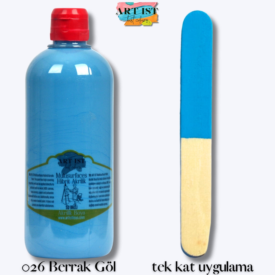 Multisurfaces Hibrit Akrilik Boyalar 500ml