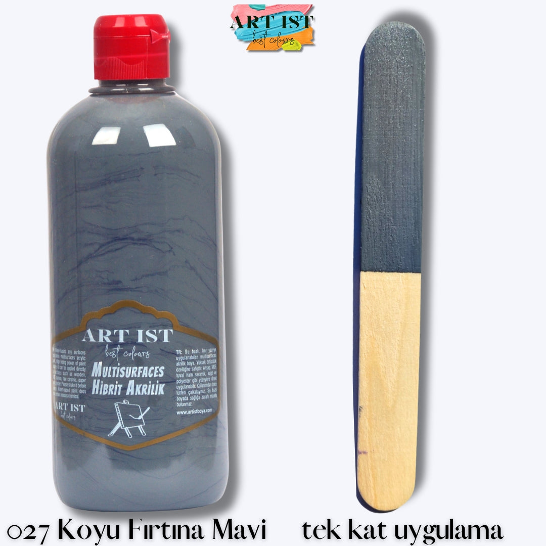 Multisurfaces Hibrit Akrilik Boyalar 500ml