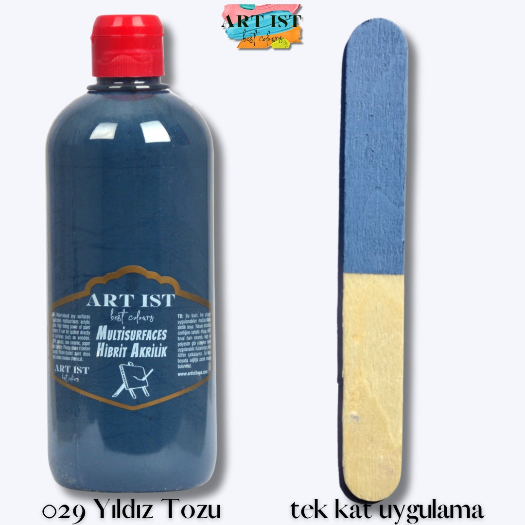 Multisurfaces Hibrit Akrilik Boyalar 500ml