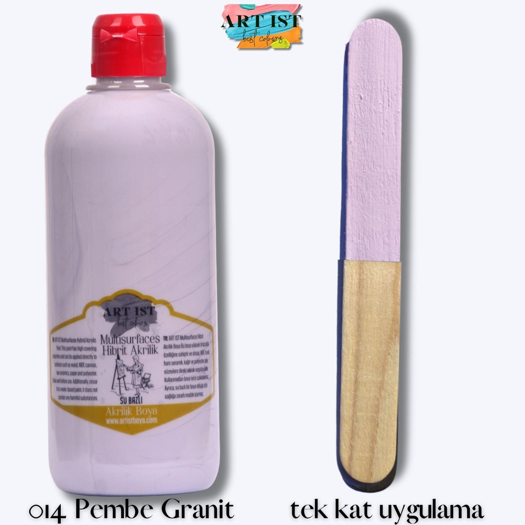 Multisurfaces Hibrit Akrilik Boyalar 500ml