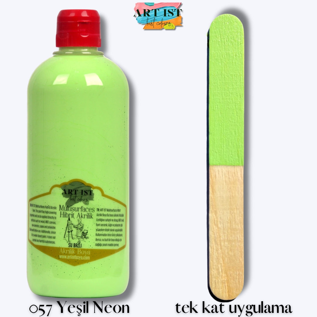 Multisurfaces Hibrit Akrilik Boyalar 500ml