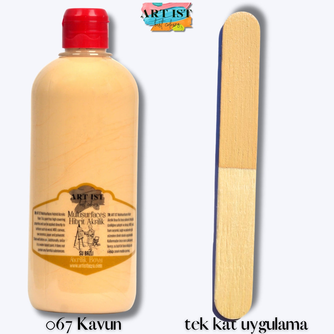 Multisurfaces Hibrit Akrilik Boyalar 500ml