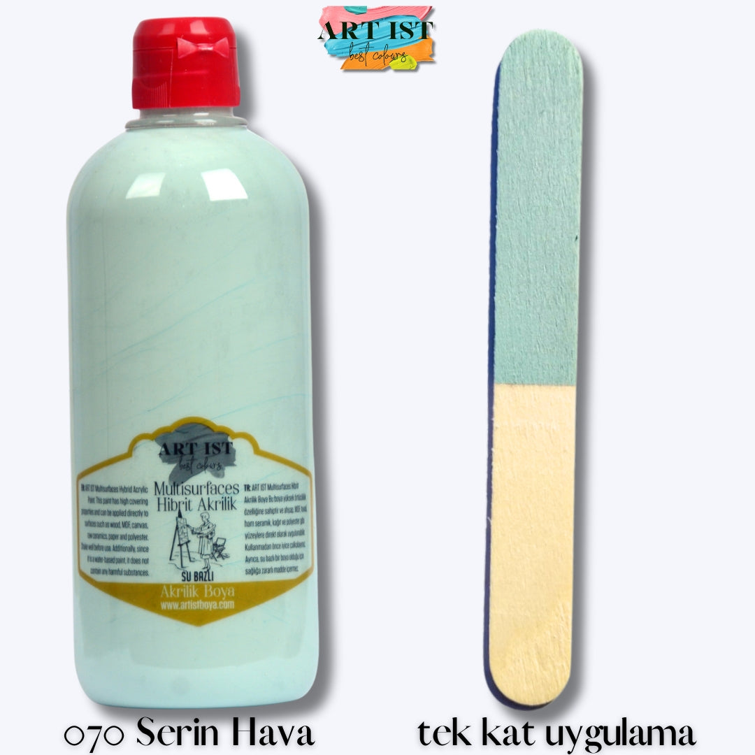 Multisurfaces Hibrit Akrilik Boyalar 500ml