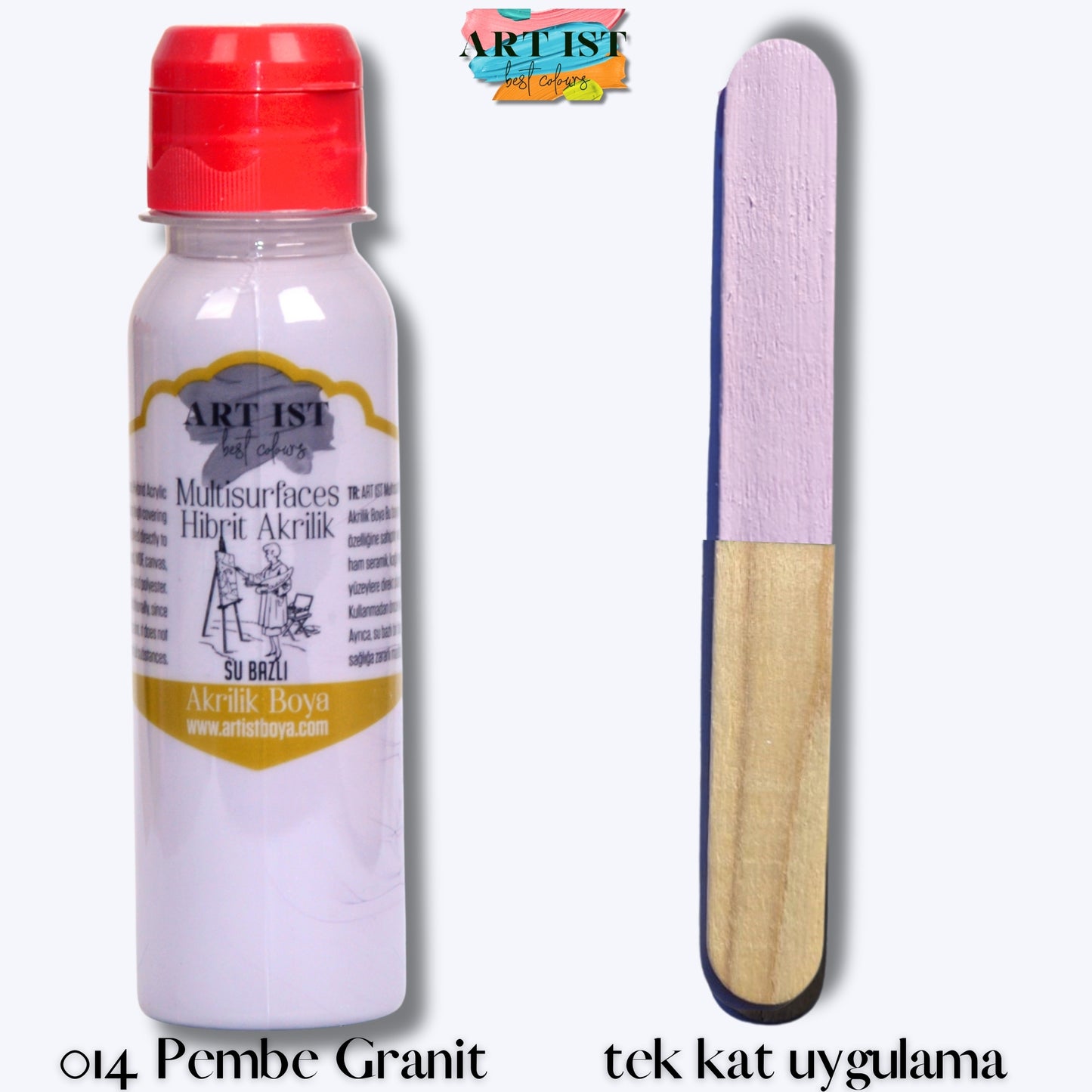 Multisurfaces Hibrit Akrilik Boyalar 100ml