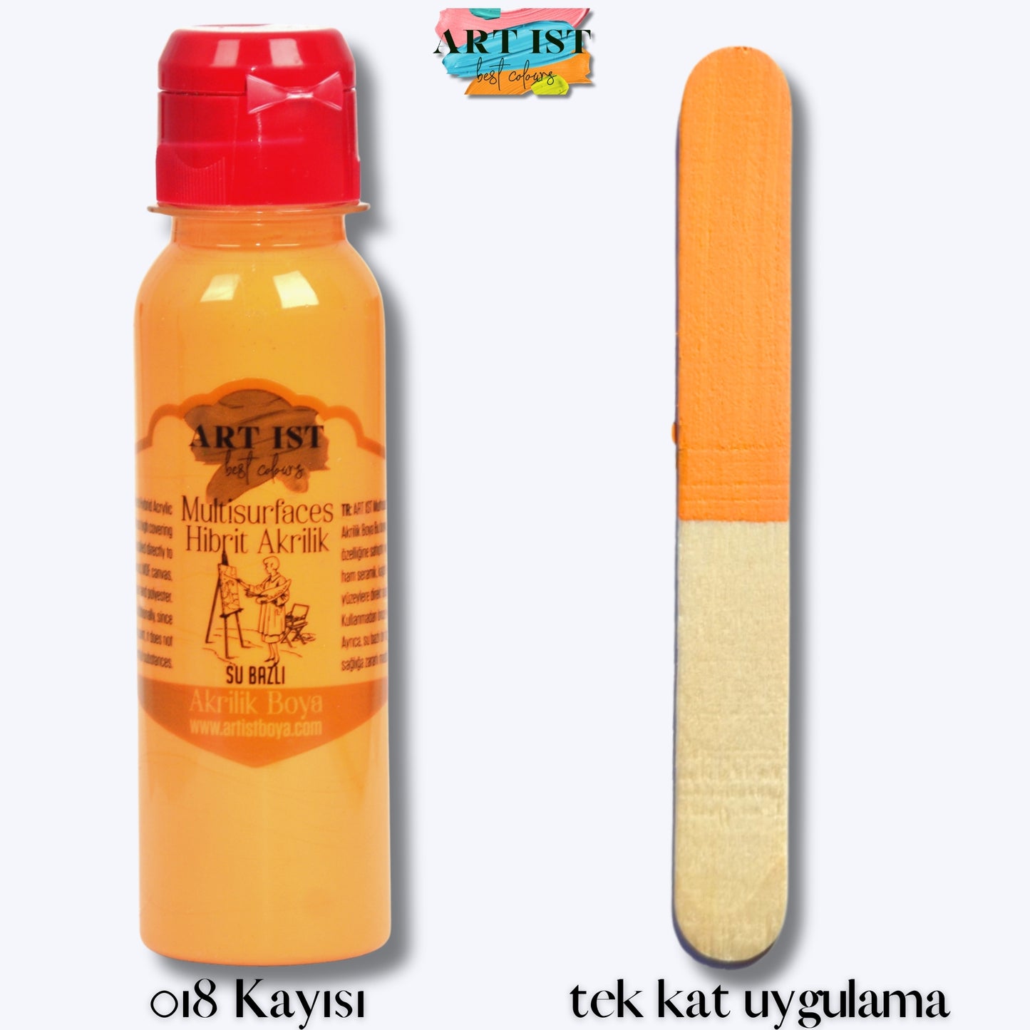 Multisurfaces Hibrit Akrilik Boyalar 100ml