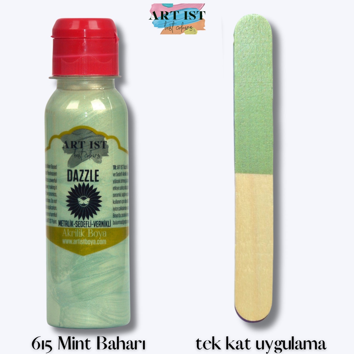 DAZZLE Metalik Sedefli ve Vernikli Boyalar
