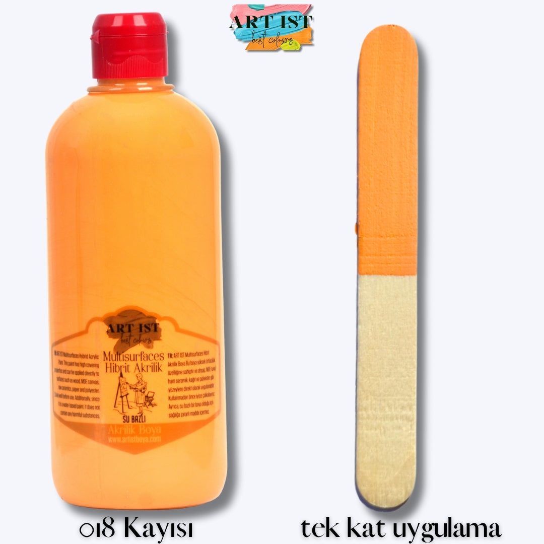 Multisurfaces Hibrit Akrilik Boyalar 500ml
