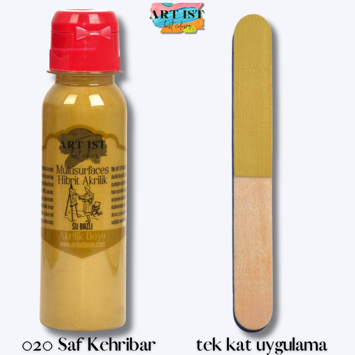 Multisurfaces Hibrit Akrilik Boyalar 100ml