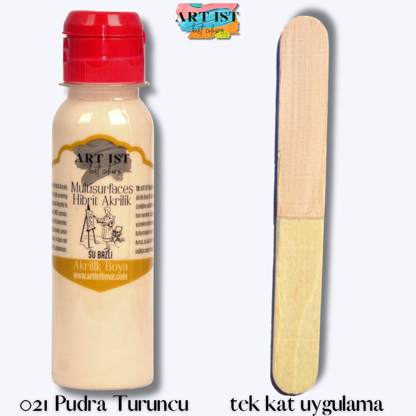 Multisurfaces Hibrit Akrilik Boyalar 100ml