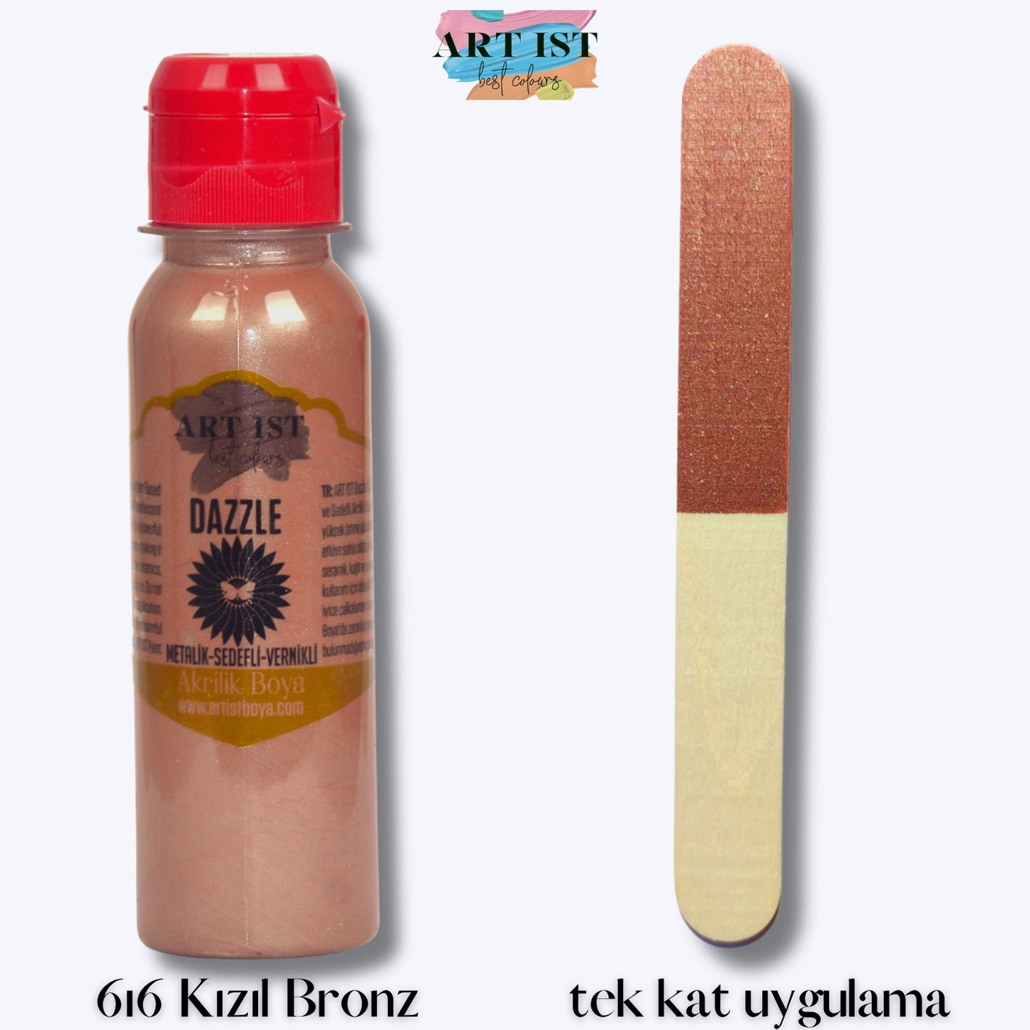 DAZZLE Metalik Sedefli ve Vernikli Boyalar