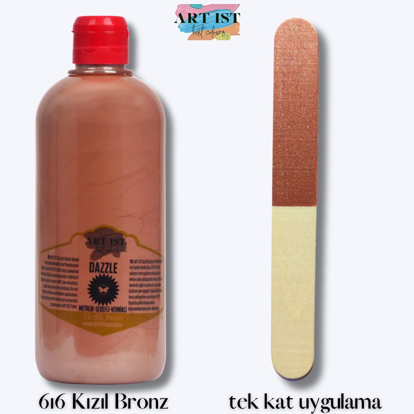 DAZZLE Metalik Sedefli ve Vernikli Boyalar