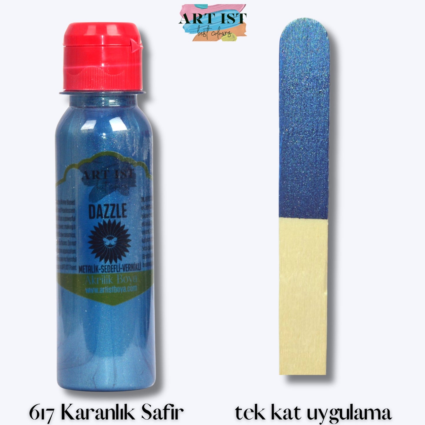 DAZZLE Metalik Sedefli ve Vernikli Boyalar