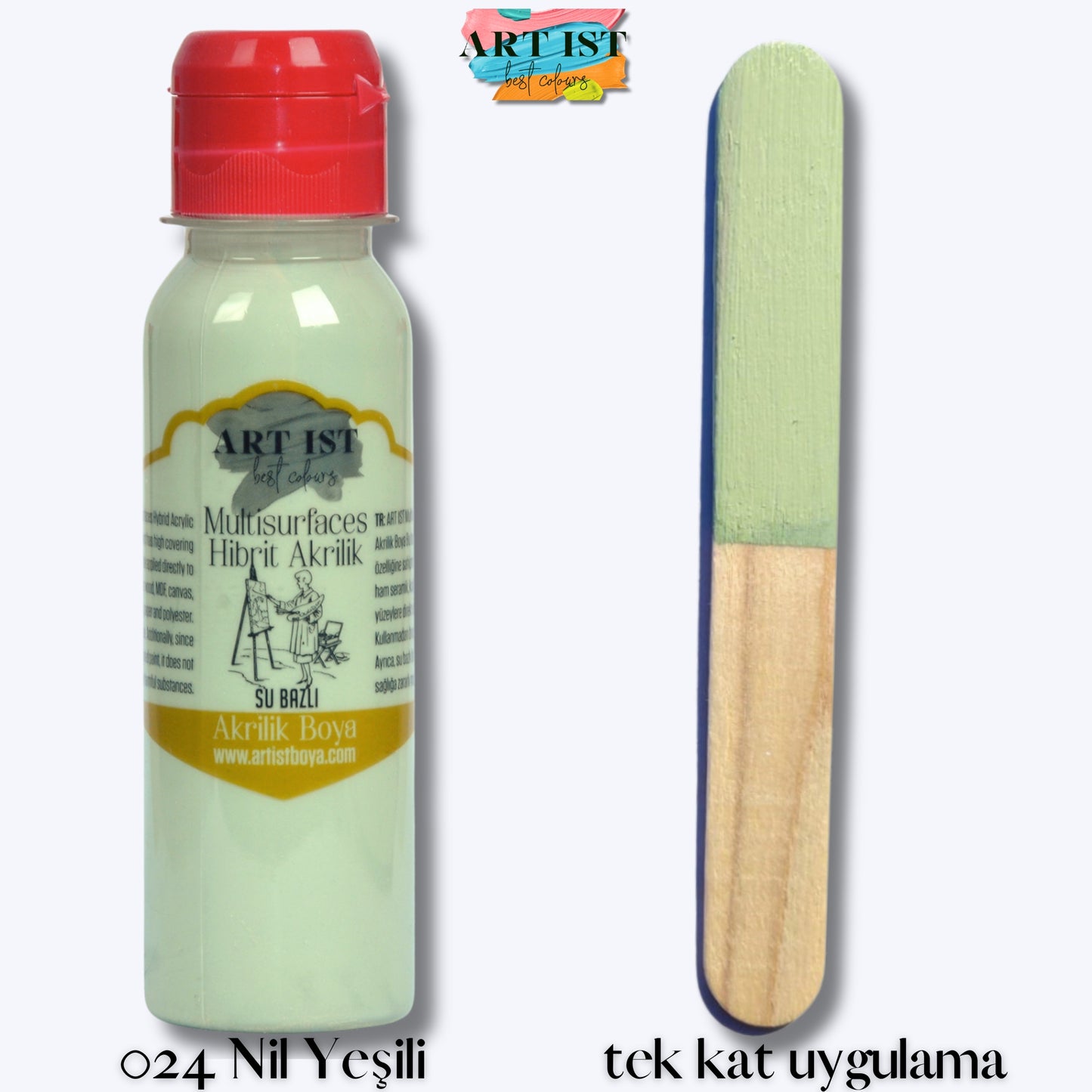 Multisurfaces Hibrit Akrilik Boyalar 100ml