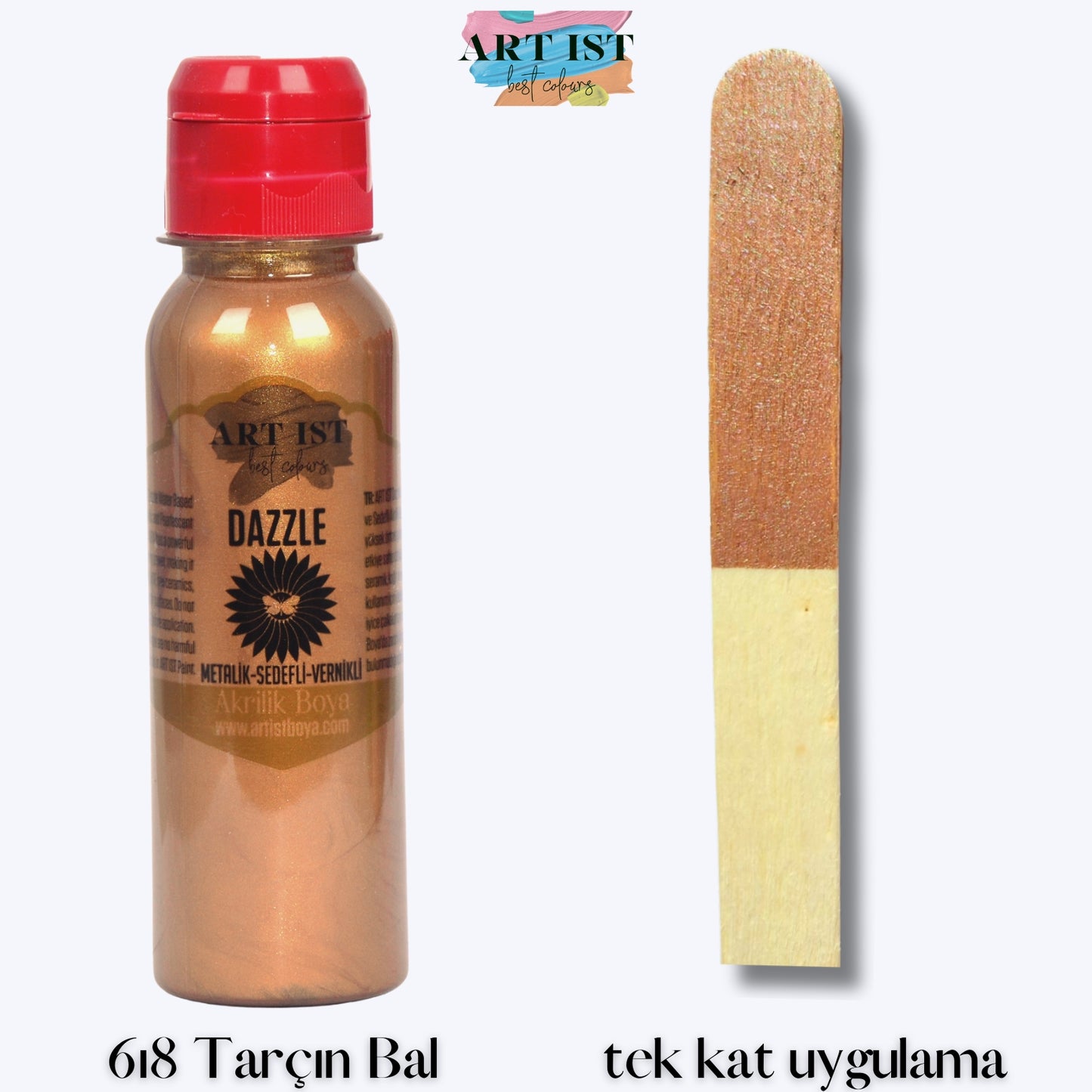 DAZZLE Metalik Sedefli ve Vernikli Boyalar