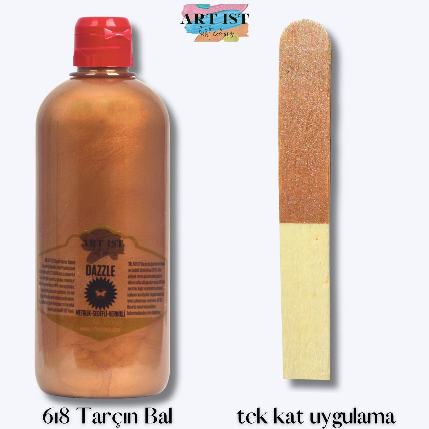 DAZZLE Metalik Sedefli ve Vernikli Boyalar