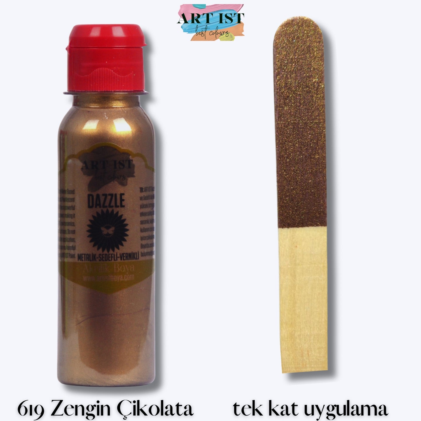 DAZZLE Metalik Sedefli ve Vernikli Boyalar