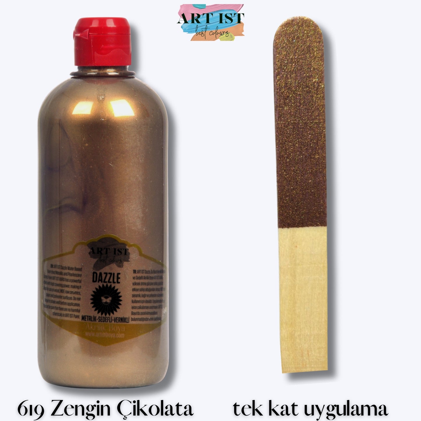 DAZZLE Metalik Sedefli ve Vernikli Boyalar