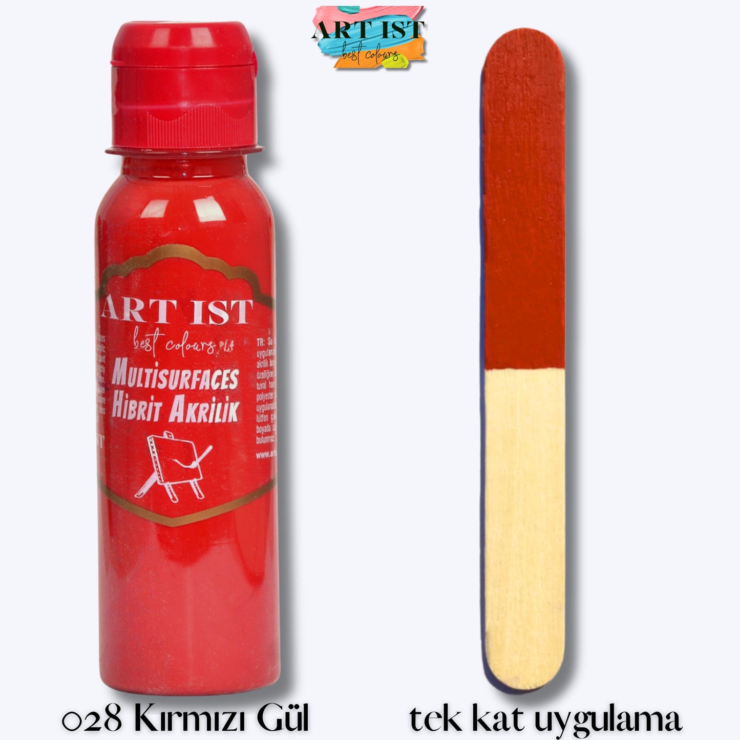 Multisurfaces Hibrit Akrilik Boyalar 100ml