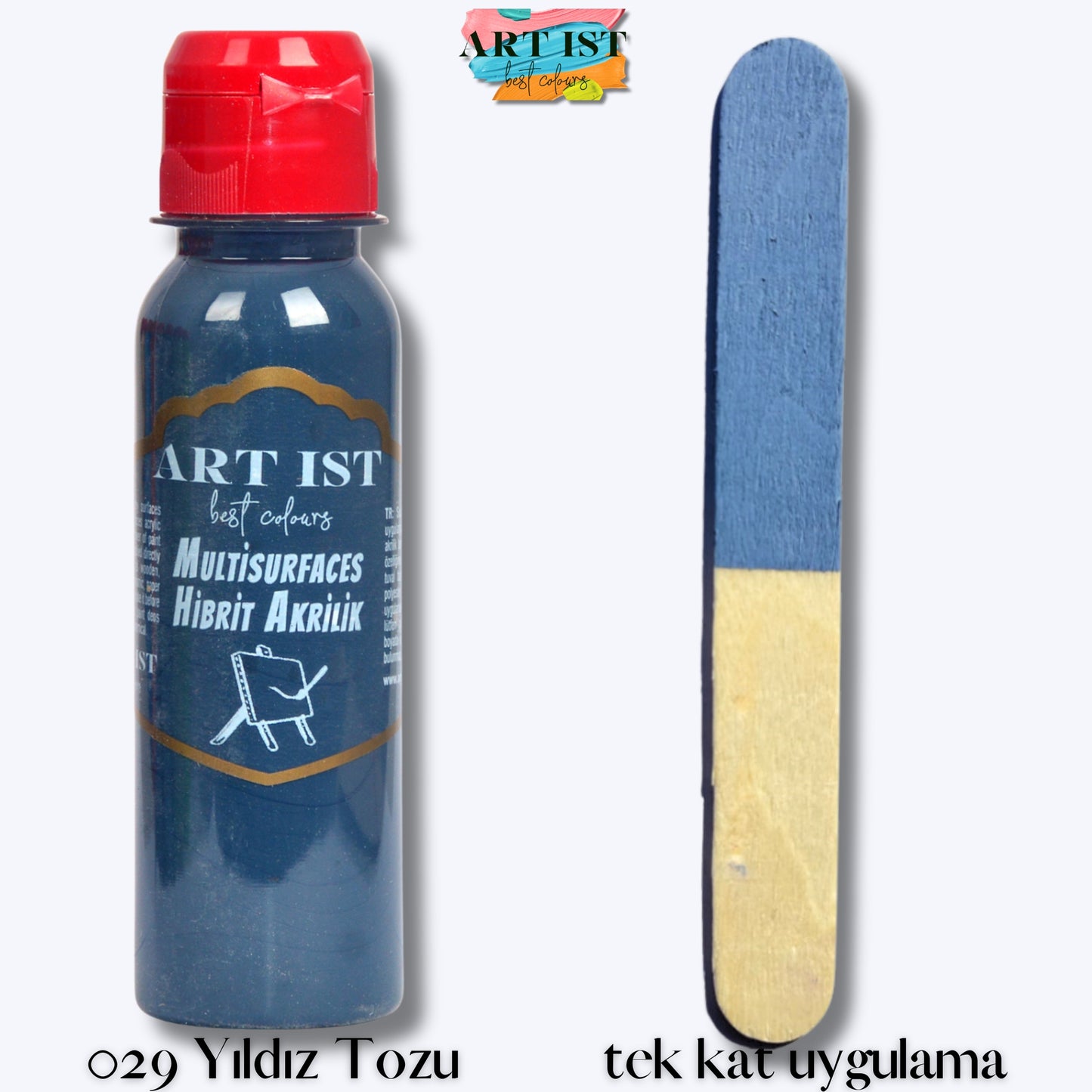 Multisurfaces Hibrit Akrilik Boyalar 100ml