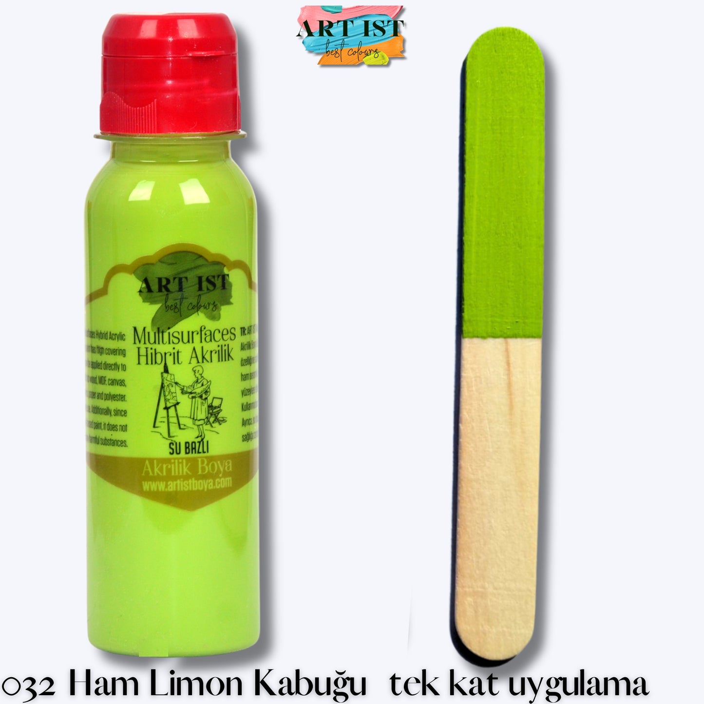 Multisurfaces Hibrit Akrilik Boyalar 100ml