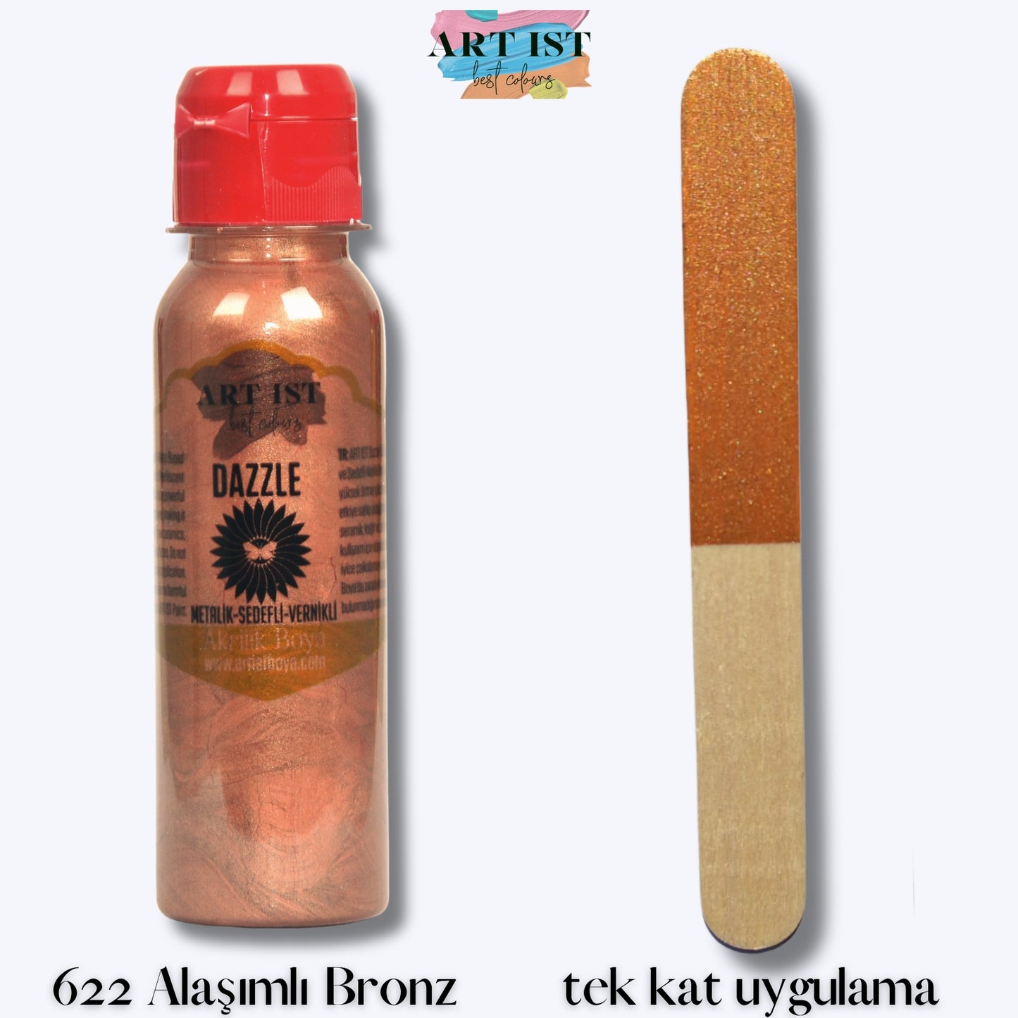 DAZZLE Metalik Sedefli ve Vernikli Boyalar