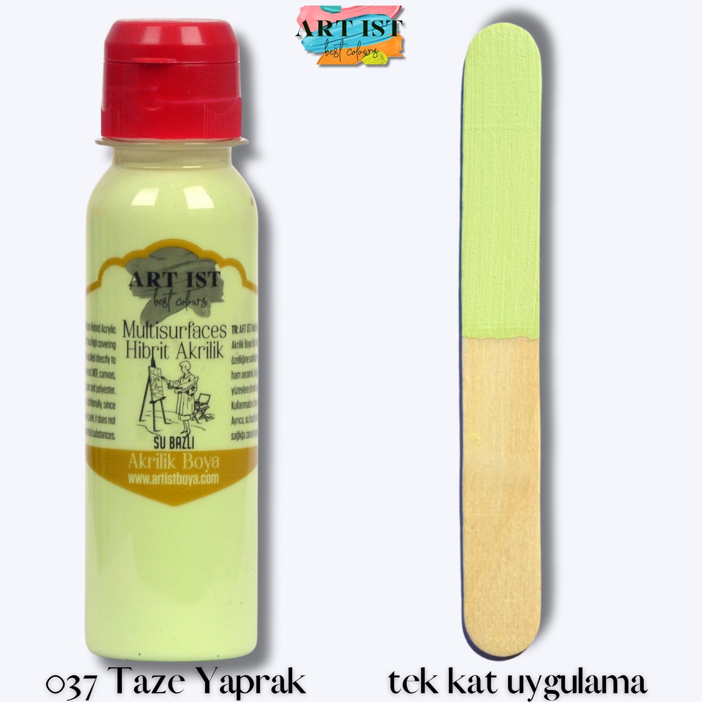 Multisurfaces Hibrit Akrilik Boyalar 100ml