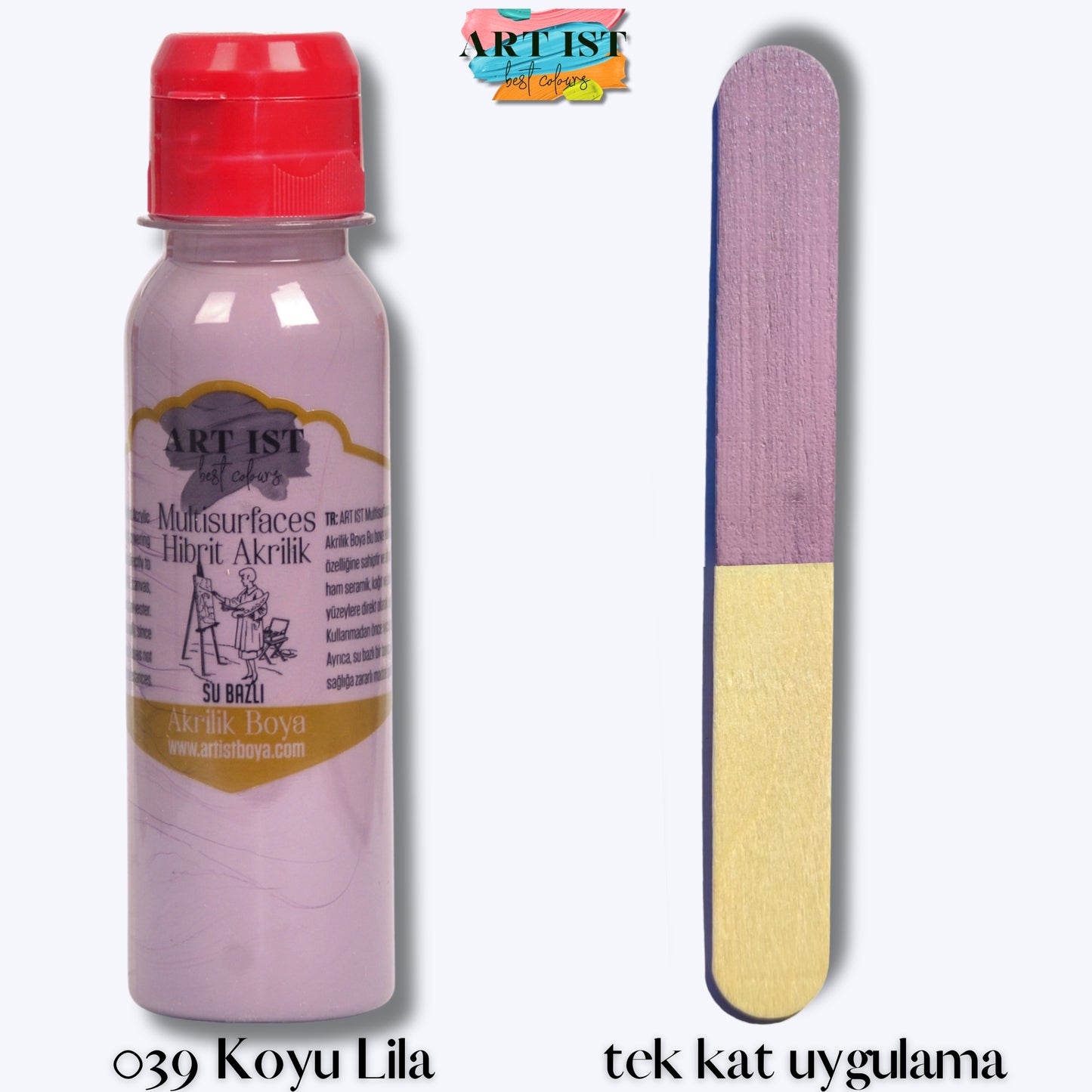 Multisurfaces Hibrit Akrilik Boyalar 100ml