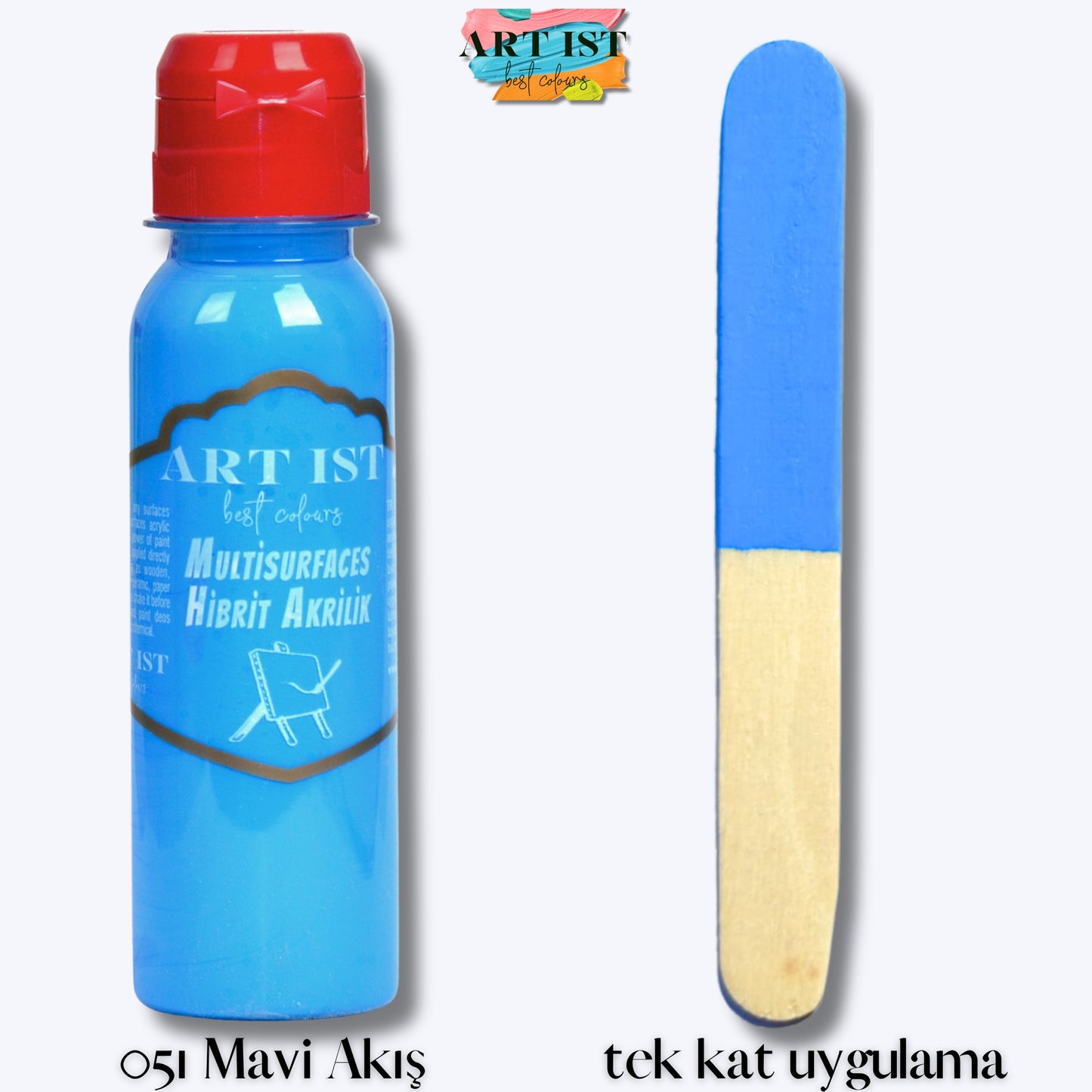Multisurfaces Hibrit Akrilik Boyalar 100ml