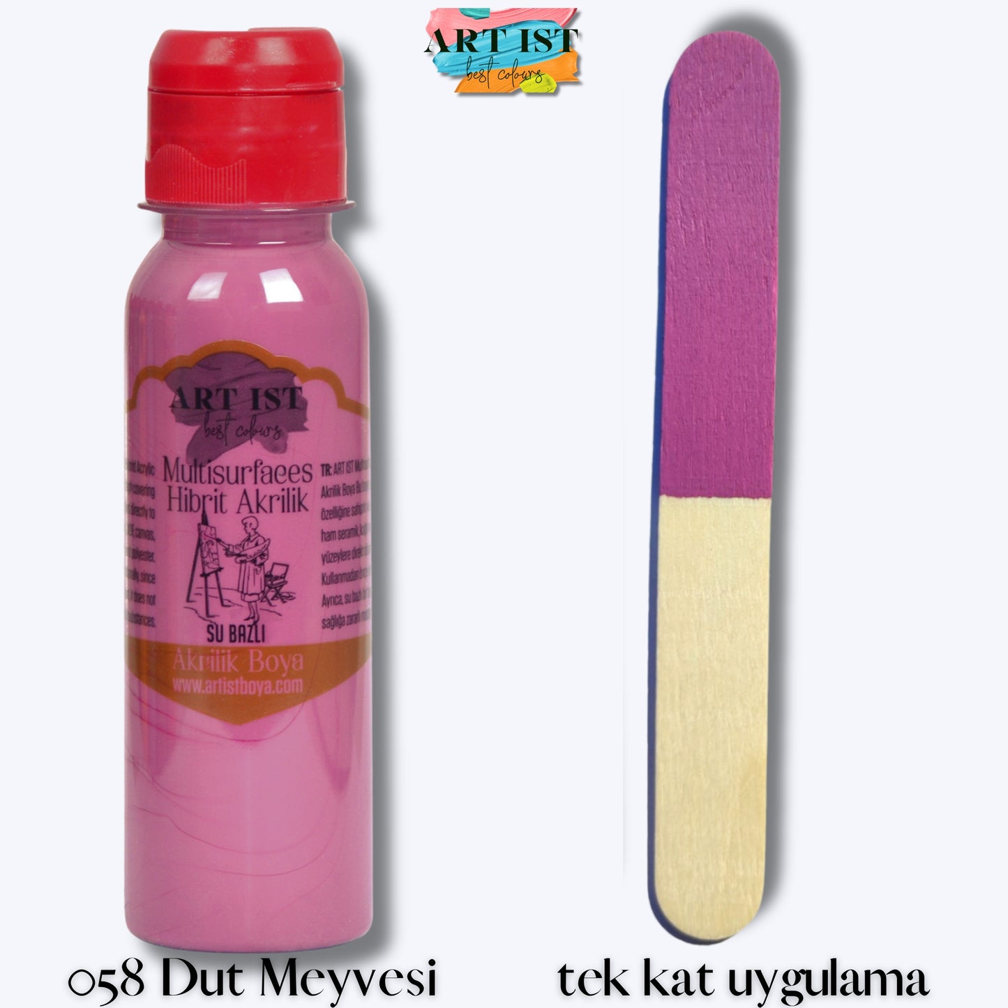 Multisurfaces Hibrit Akrilik Boyalar 100ml