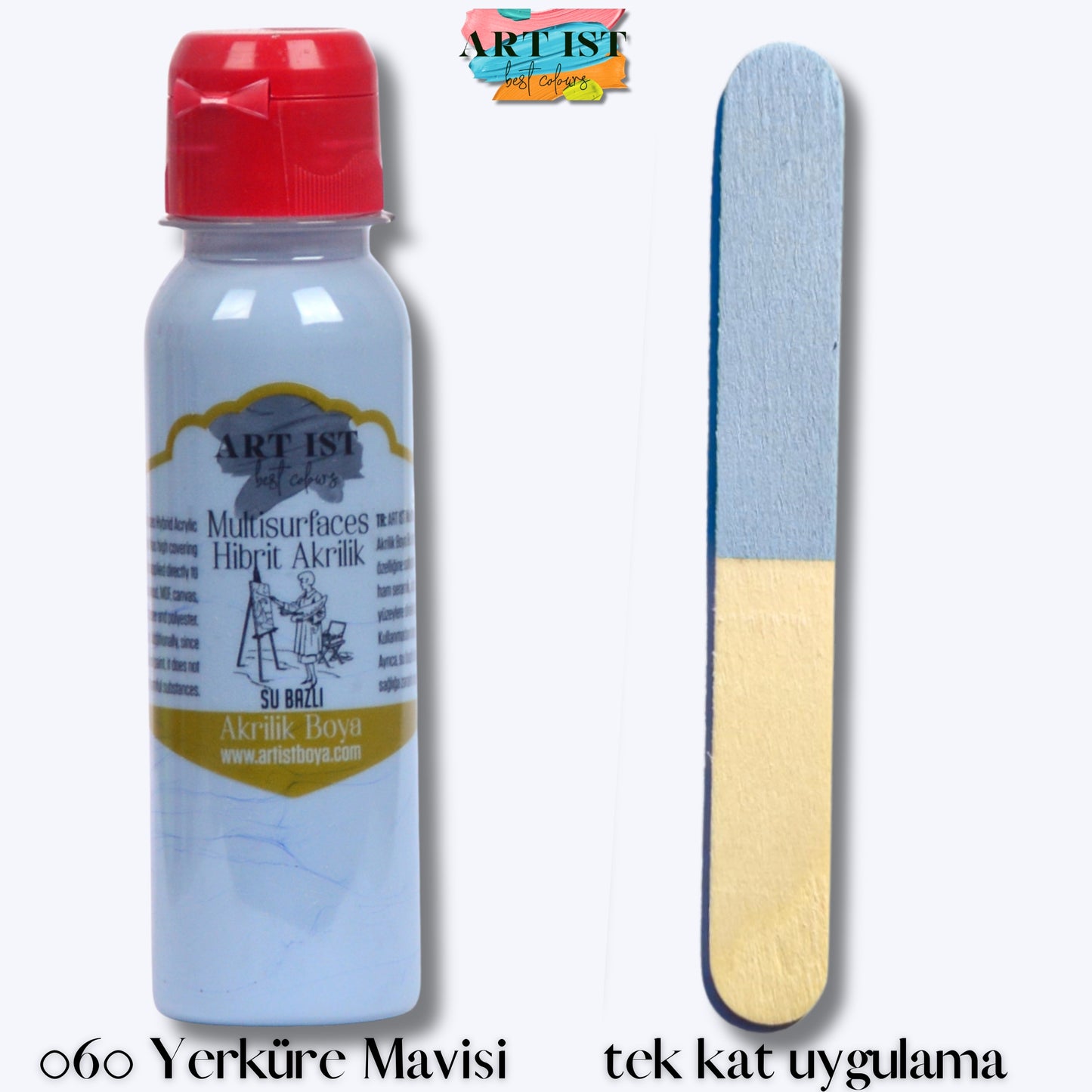 Multisurfaces Hibrit Akrilik Boyalar 100ml