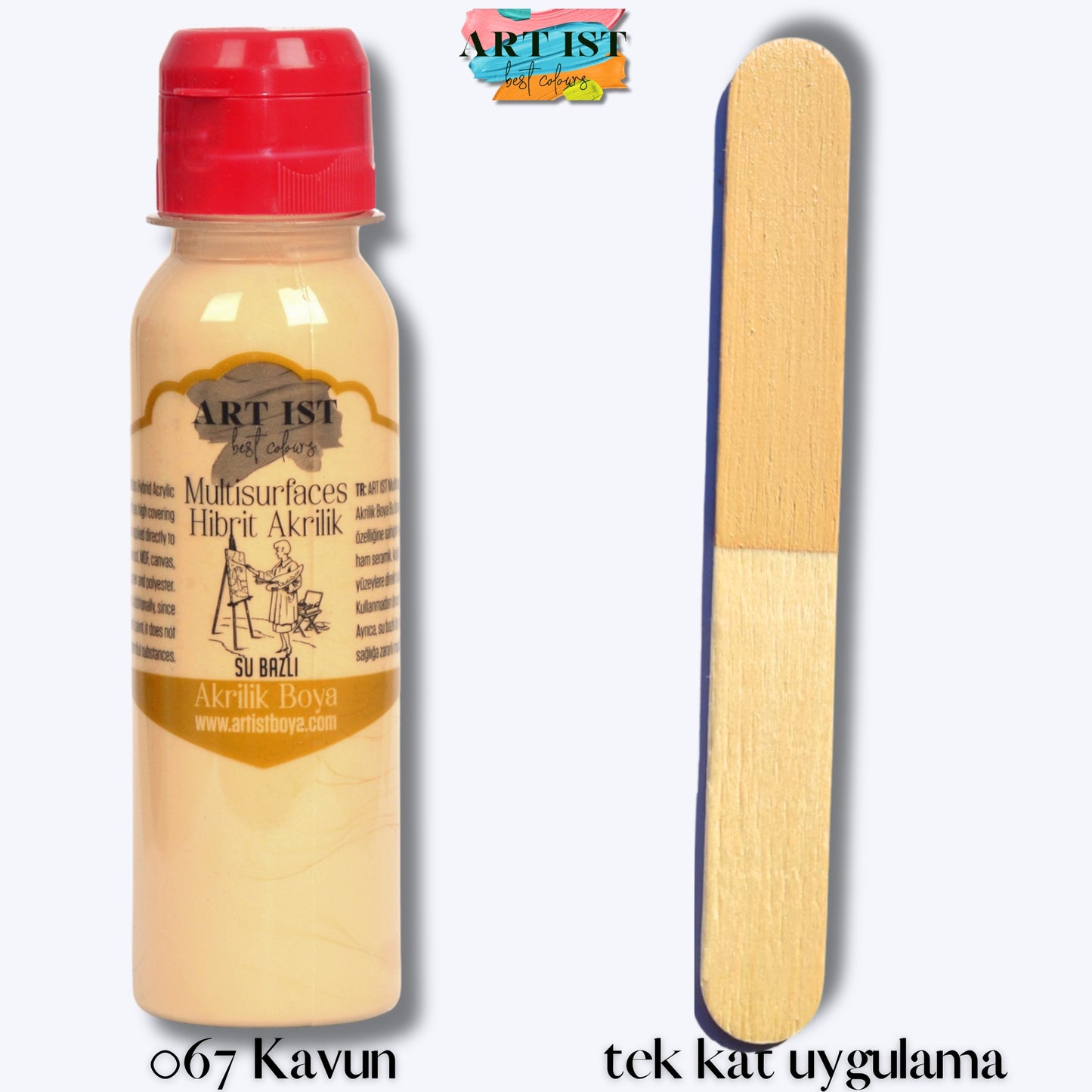 Multisurfaces Hibrit Akrilik Boyalar 100ml