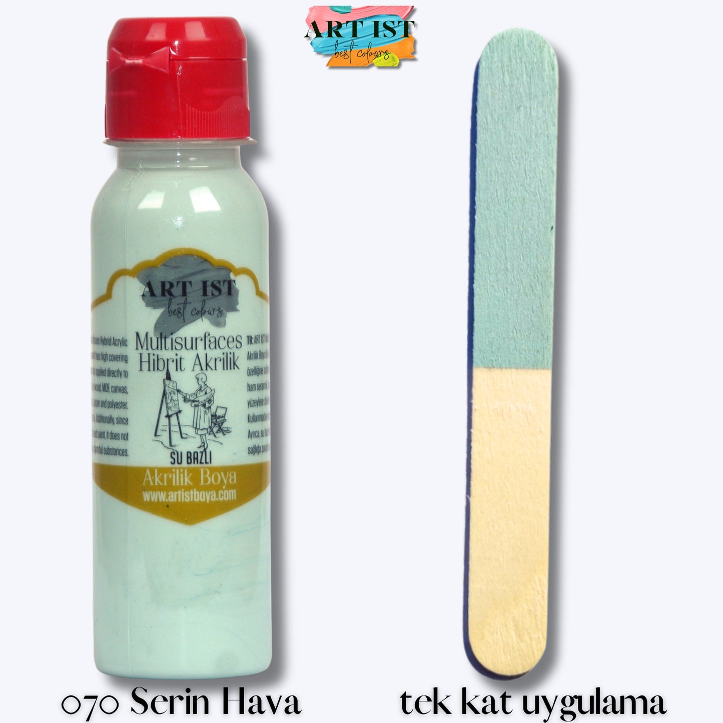 Multisurfaces Hibrit Akrilik Boyalar 100ml