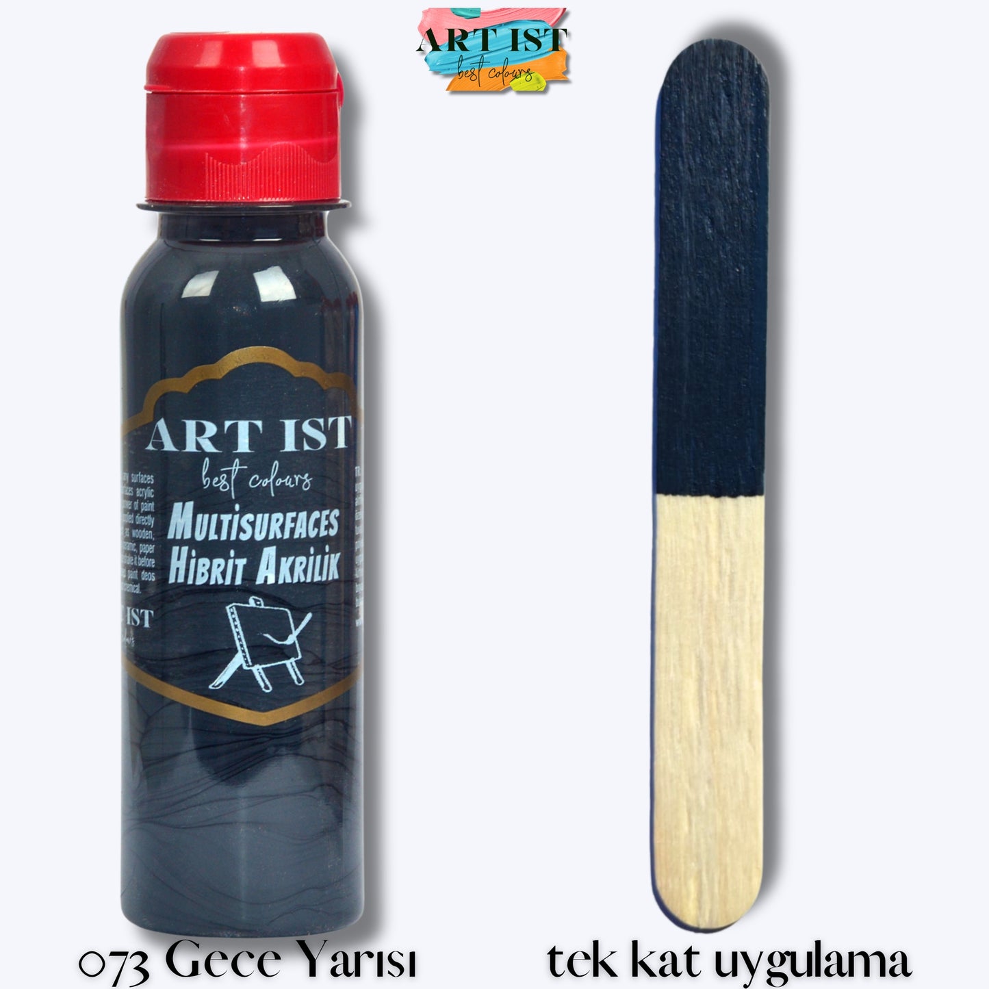 Multisurfaces Hibrit Akrilik Boyalar 100ml