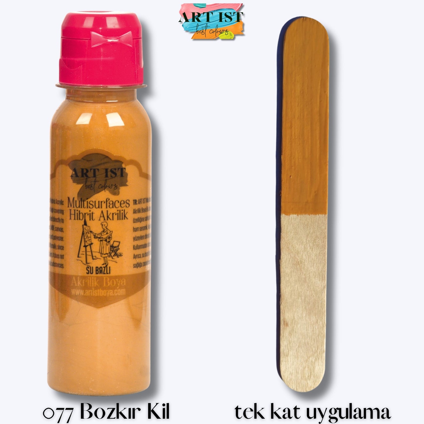 Multisurfaces Hibrit Akrilik Boyalar 100ml