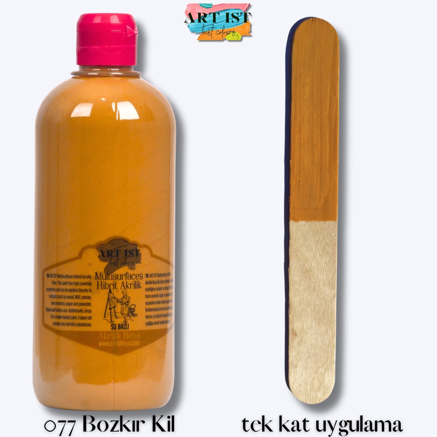 Multisurfaces Hibrit Akrilik Boyalar 500ml