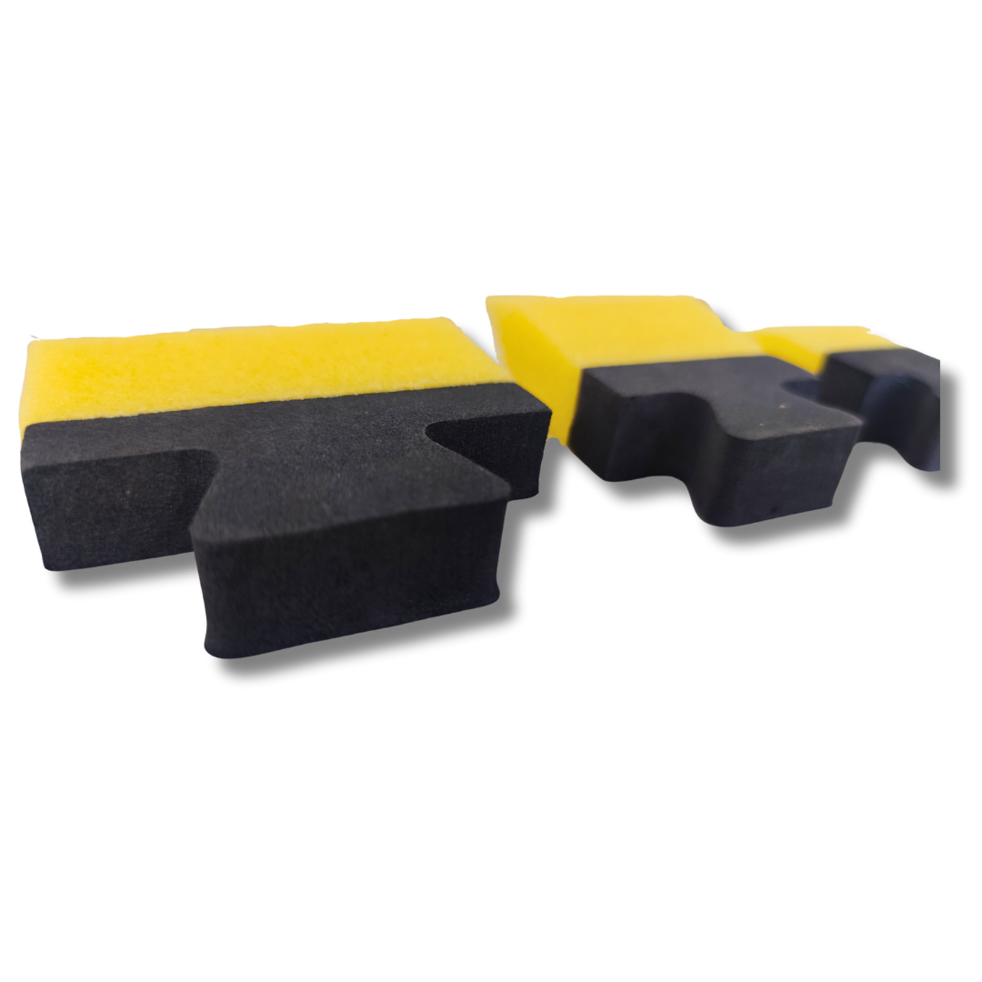 Sünger Uçlu Boya ve Vernik Sünger Seti – 3 Boy (Küçük, Orta, Büyük)