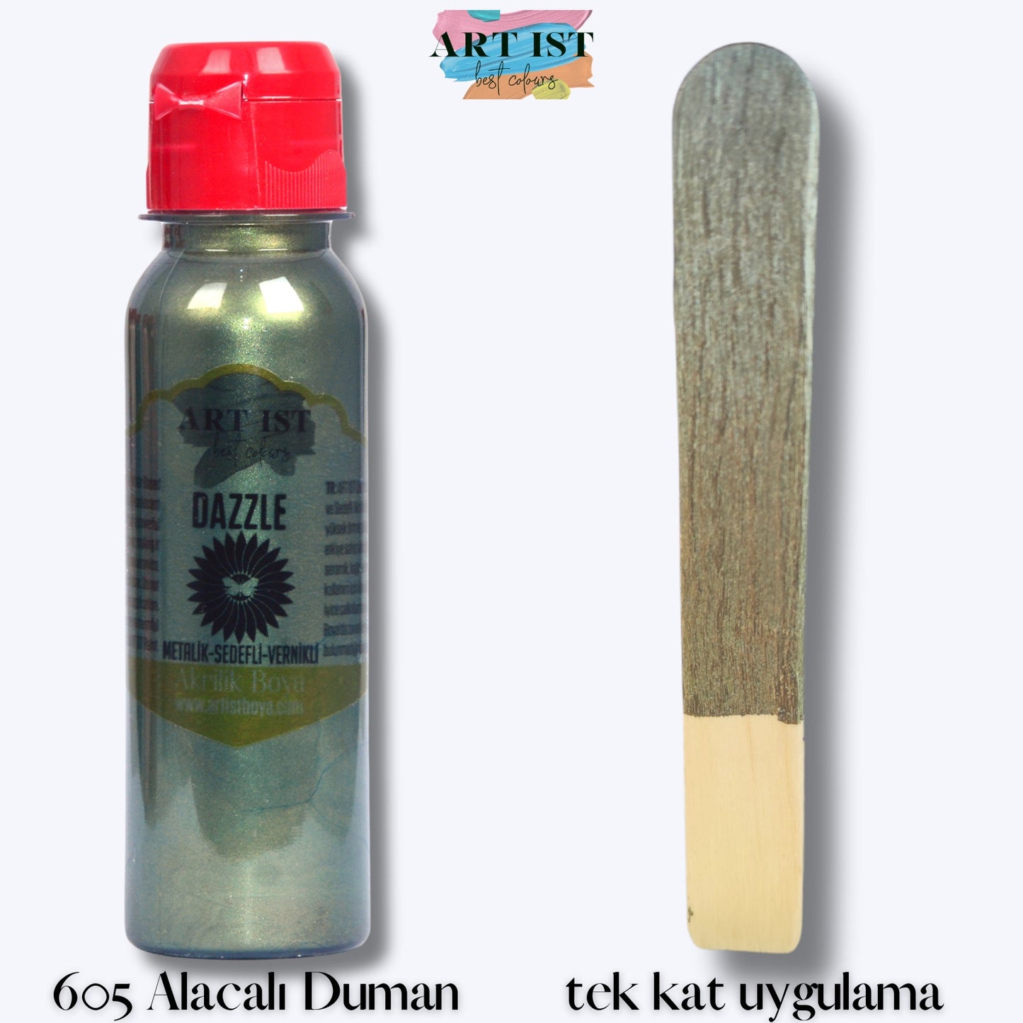 DAZZLE Metalik Sedefli ve Vernikli Boyalar