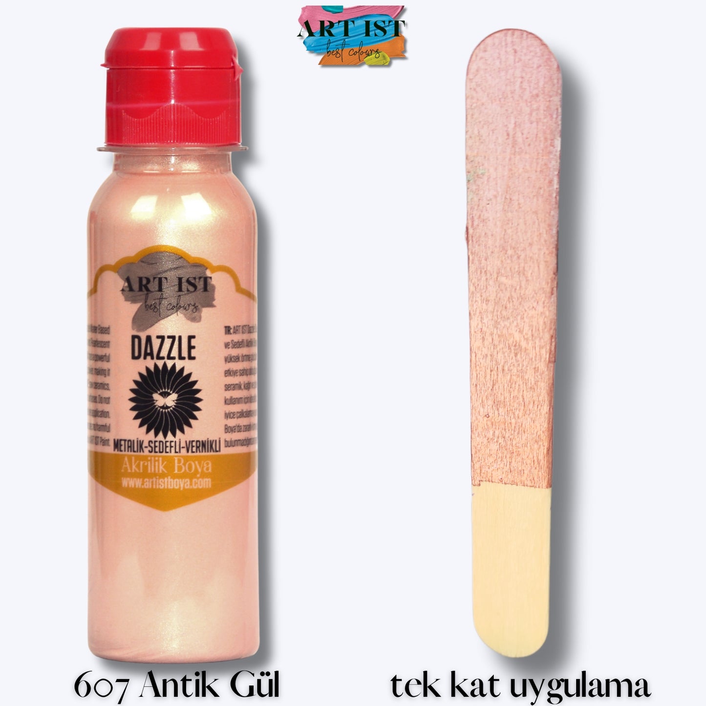 DAZZLE Metalik Sedefli ve Vernikli Boyalar