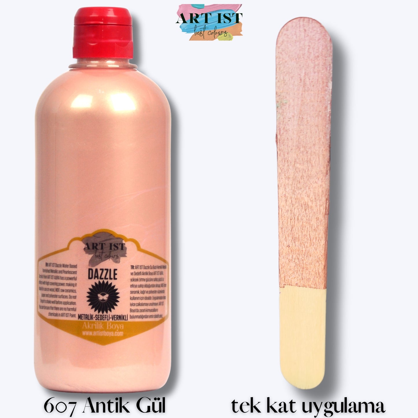 DAZZLE Metalik Sedefli ve Vernikli Boyalar
