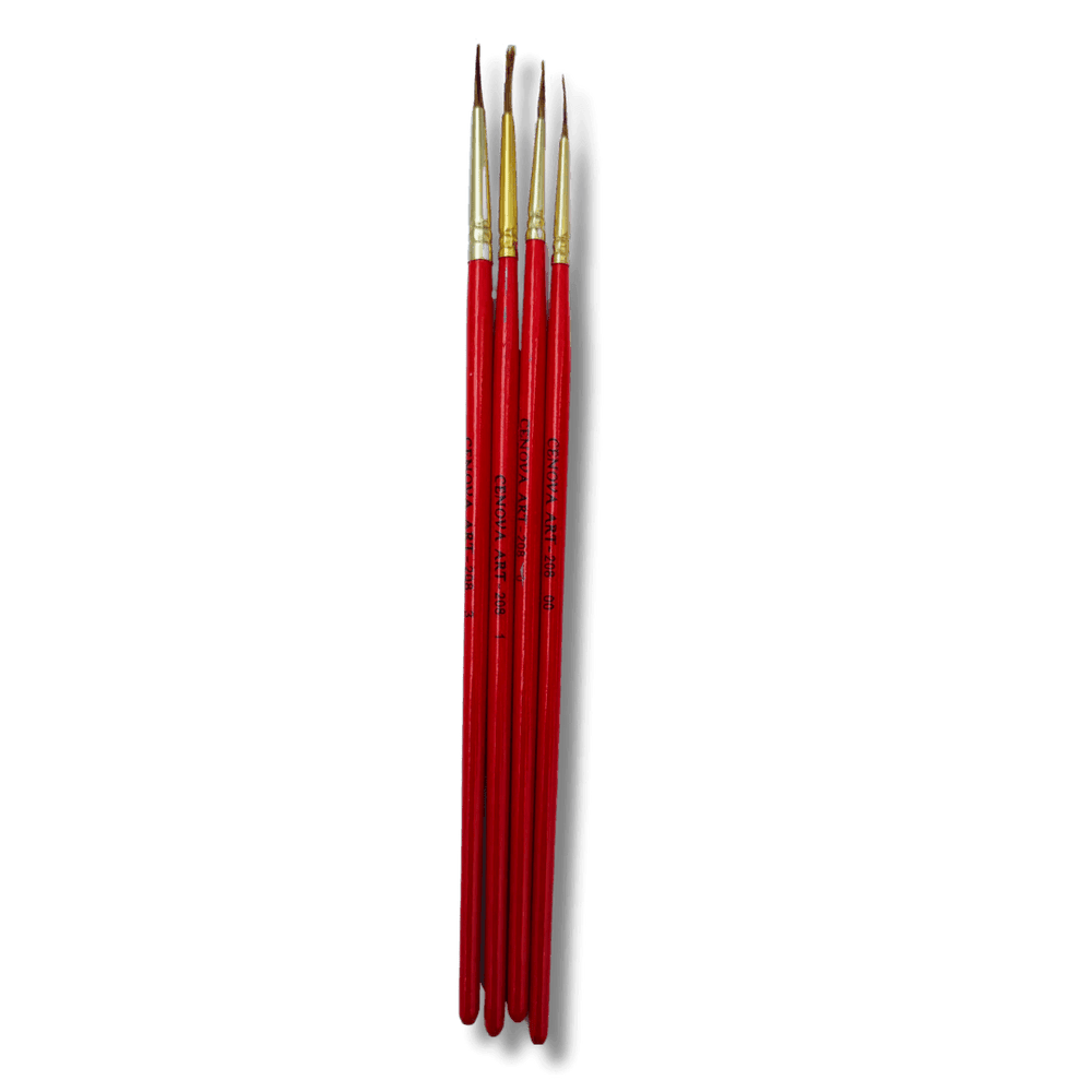 4-Piece Liner Brush Set