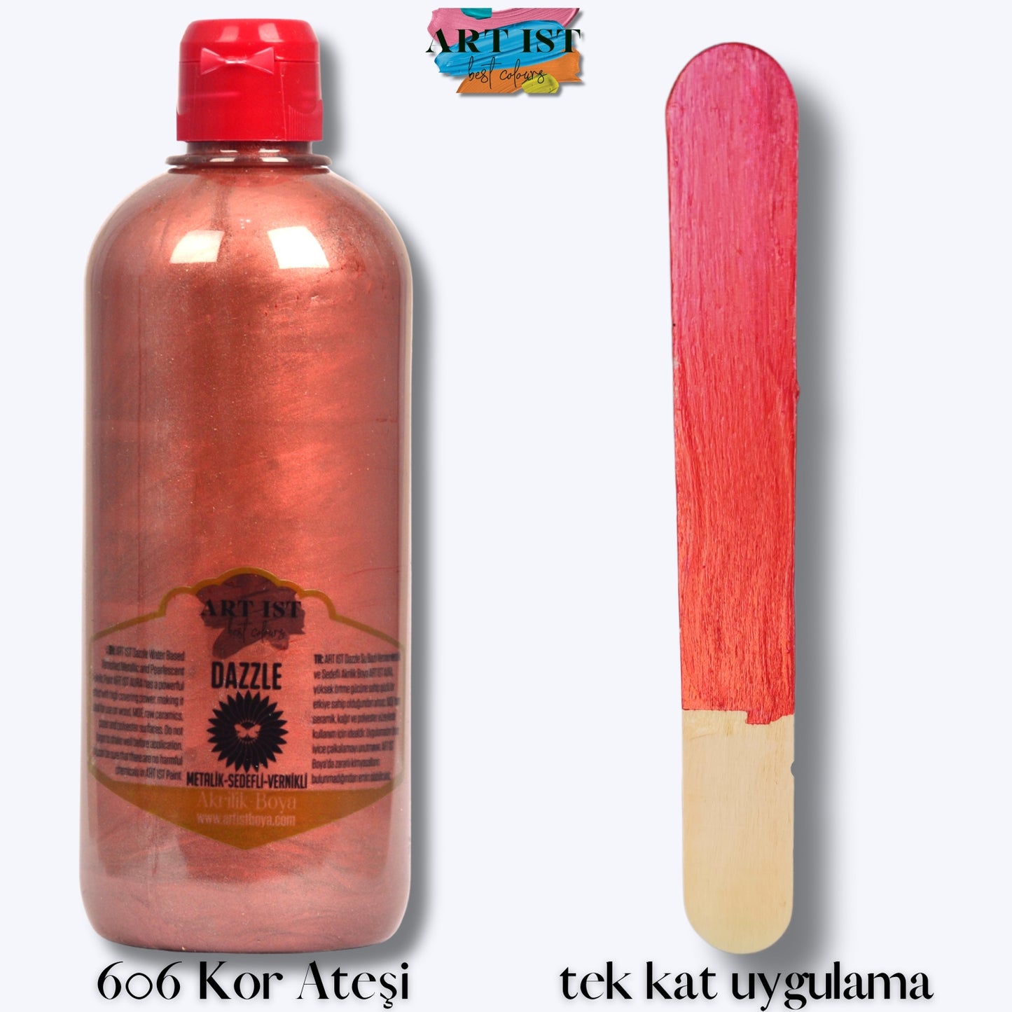 DAZZLE Metalik Sedefli ve Vernikli Boyalar