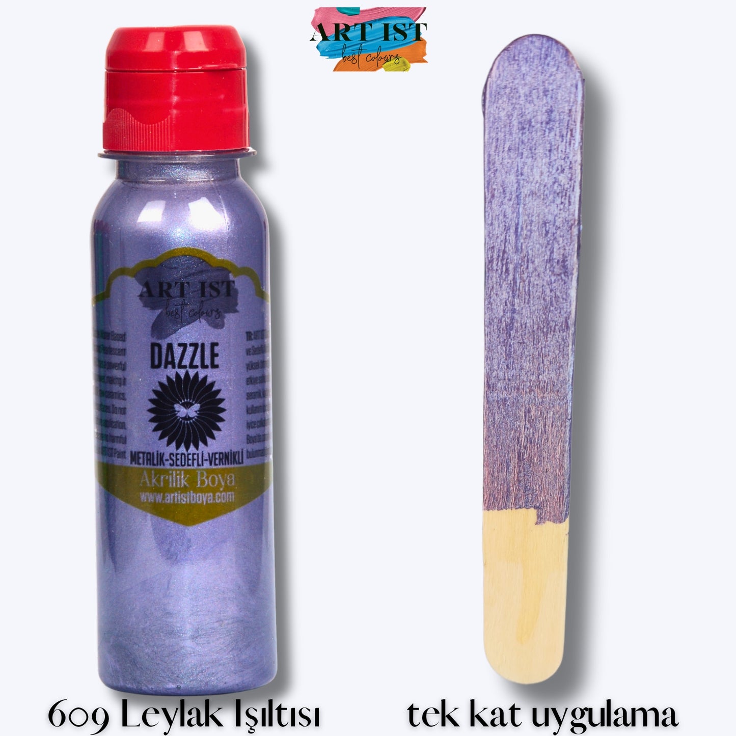 DAZZLE Metalik Sedefli ve Vernikli Boyalar