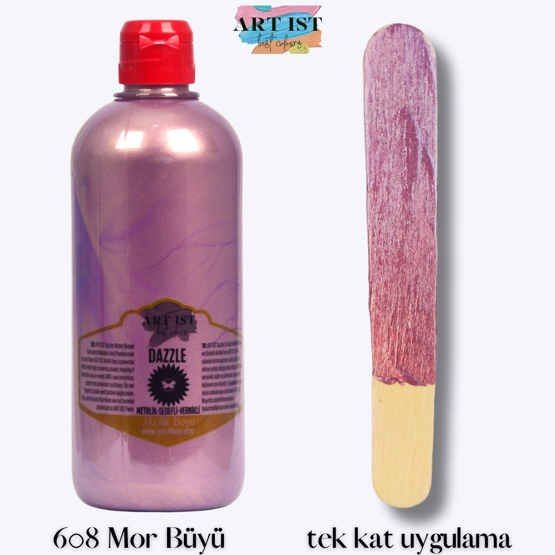 DAZZLE Metalik Sedefli ve Vernikli Boyalar