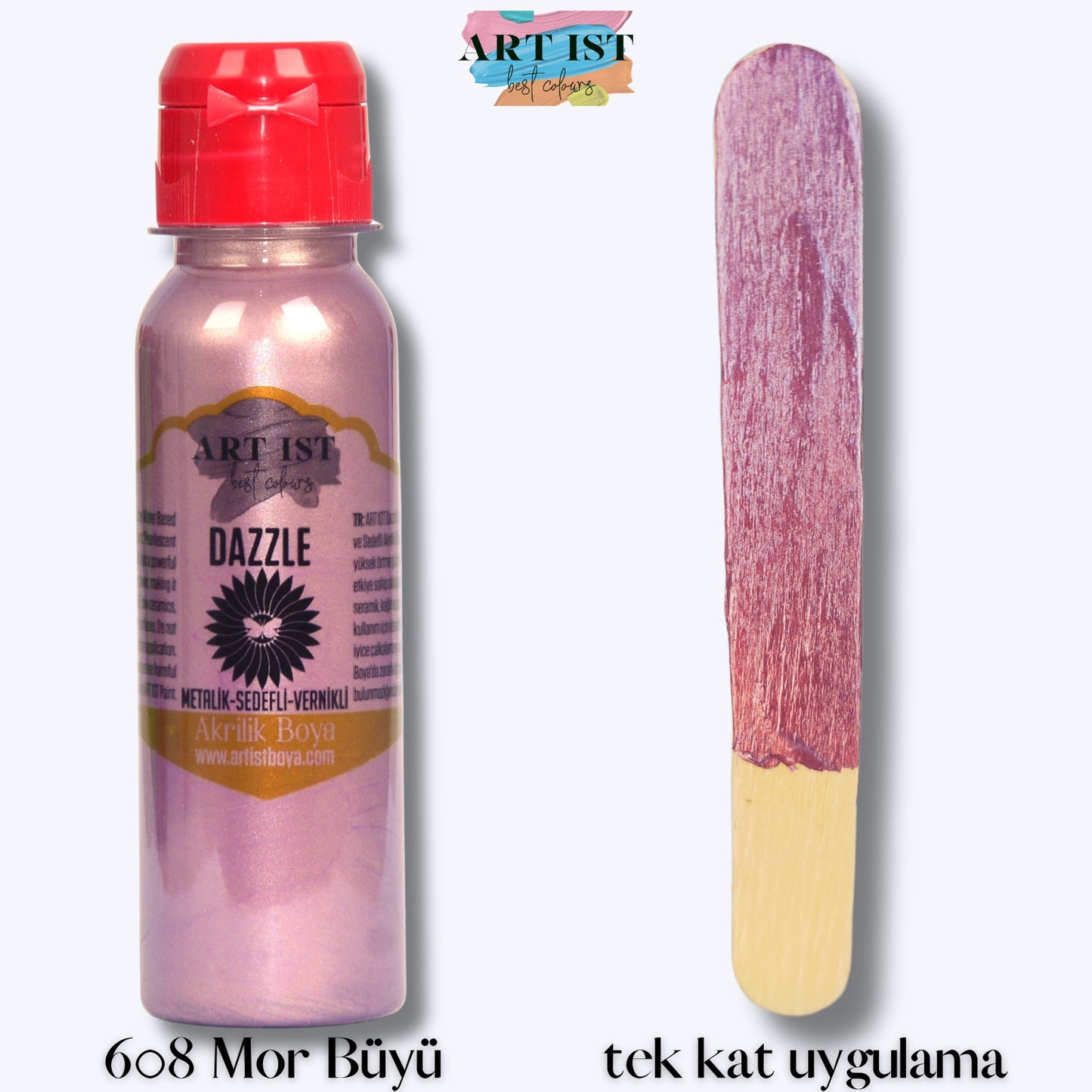 DAZZLE Metalik Sedefli ve Vernikli Boyalar