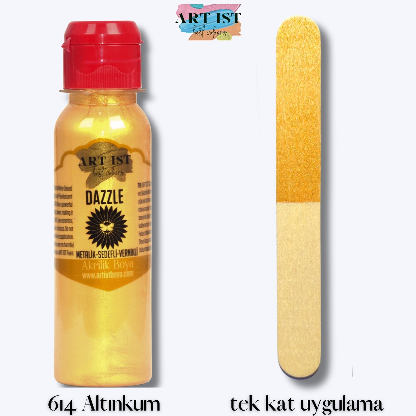 DAZZLE Metalik Sedefli ve Vernikli Boyalar