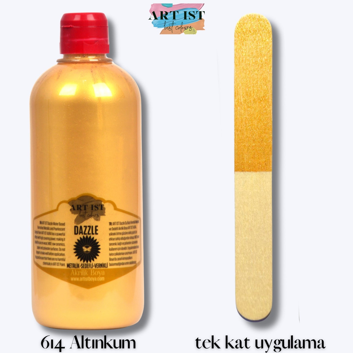 DAZZLE Metalik Sedefli ve Vernikli Boyalar