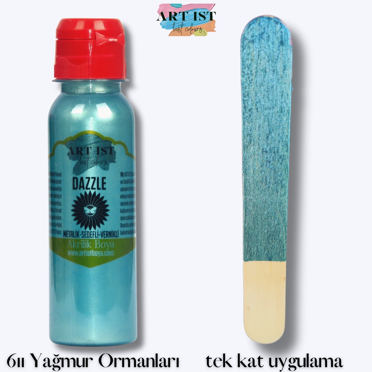 DAZZLE Metalik Sedefli ve Vernikli Boyalar