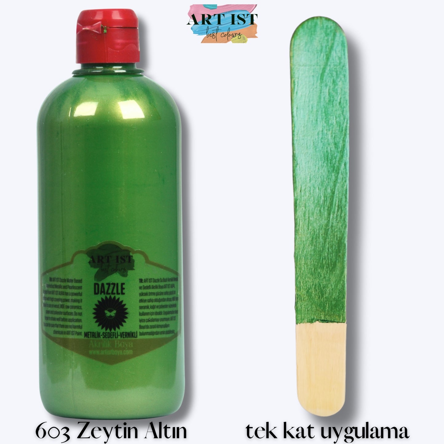 DAZZLE Metalik Sedefli ve Vernikli Boyalar