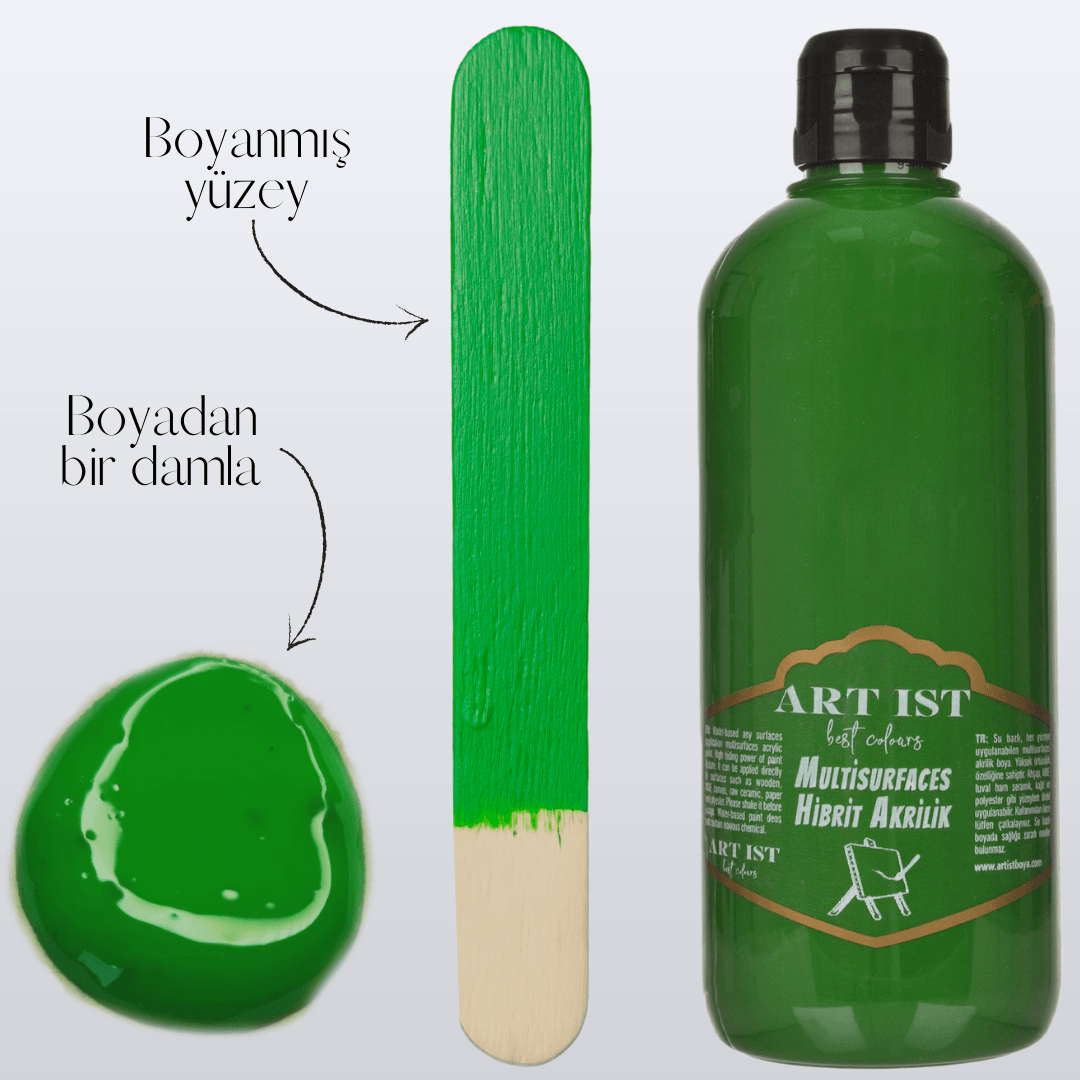 Multisurfaces Hibrit Akrilik Boyalar - ART IST Boya